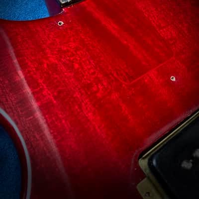 Greco EJR59 DC Les Paul Jr Double Cutway Cherry Red 1980s MIJ Japan vintage image 17