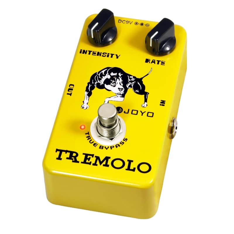 Joyo JF-09 Tremolo Guitar Pedal, Optical Photoelectric Circuit for Classic Tube Amp-Style Tremolo, True Bypass image 1