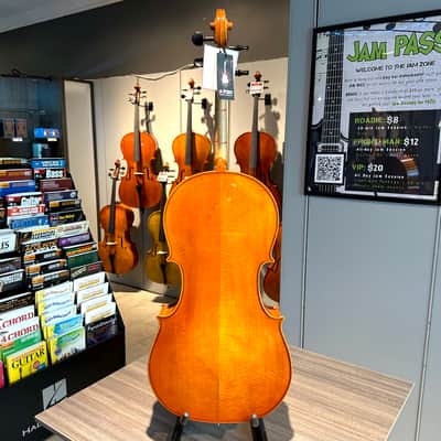 Student Cello: 1/2 Cello - Segue Concertino Plus 2016 - Oil varnish image 4