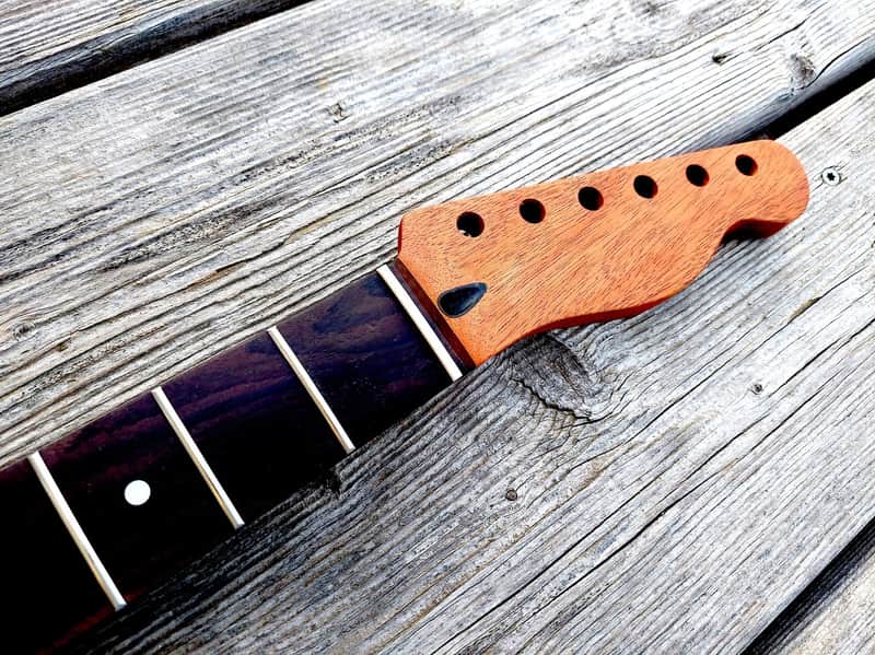 Telecaster neck, mahogany image 1