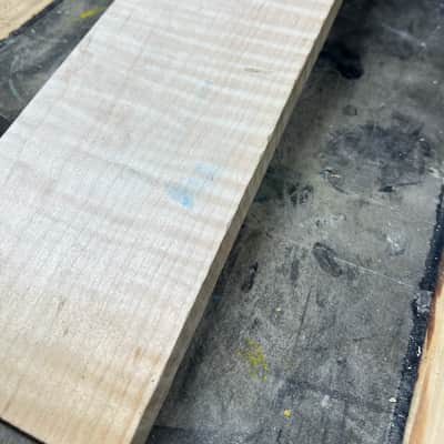 Madlad Instruments 3A Figured Flame Maple Guitar Neck Blank 2026 - Unfinished image 3