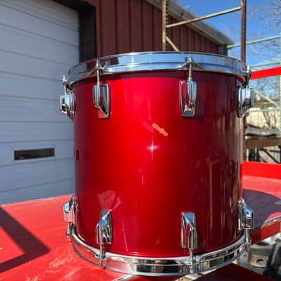 Tama Superstar candy apple red 14 Drum Tom image 3