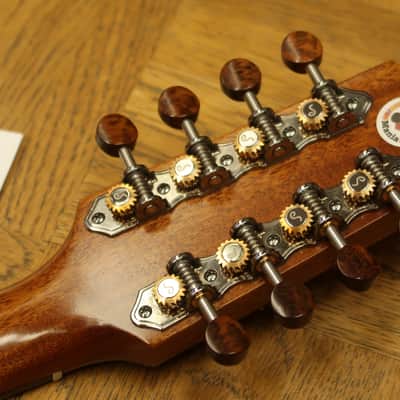 Kamaka HF-38 Curly Koa 8-String Tenor #4004 image 19
