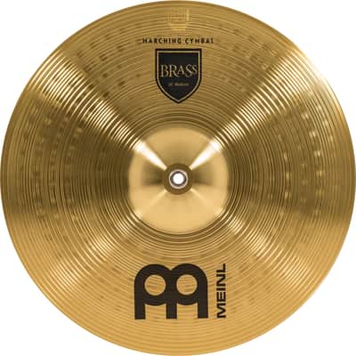 Meinl Brass Marching Cymbals 16", MA-BR-16M - Marching Cymbal image 4