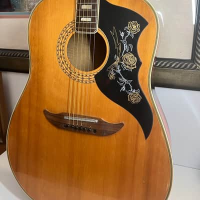 Kawai KF-90 Vintage Acoustic Guitar 60’s-70’s in Sunburst image 2