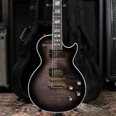 Gibson Les Paul Modern Supreme Electric Guitar - Transparent Ebony Burst with Hardshell Case image 14