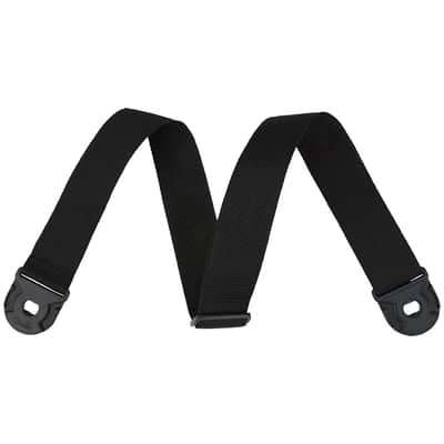 Fender Quick Grip Black Poly Strap image 1