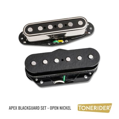 Tonerider Apex Blackguard Hum-Cancelling Tele pickup Set/Open Nickel