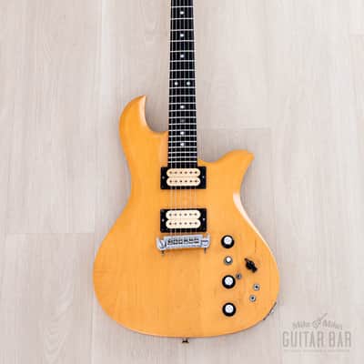 1980 Aria Pro II EG-1400 Eagle Vintage Neck Through Guitar, Near-Mint w/ DiMarzio & Case, Japan image 2
