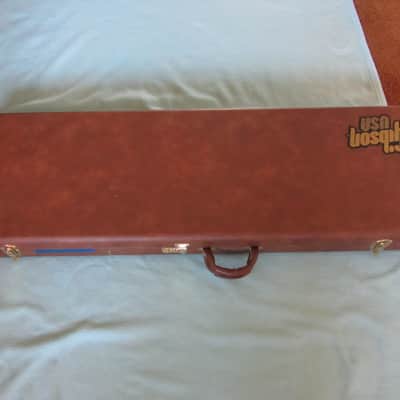 Gibson Thunderbird Case Brown with Pink Plush / Shroud image 5