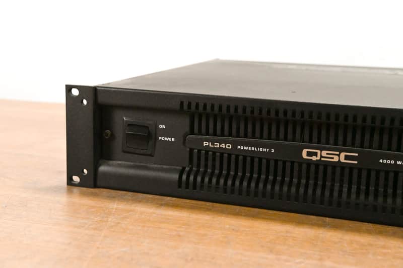 QSC PL340 Powerlight 3 Series 2-Channel Power Amplifier CG01043