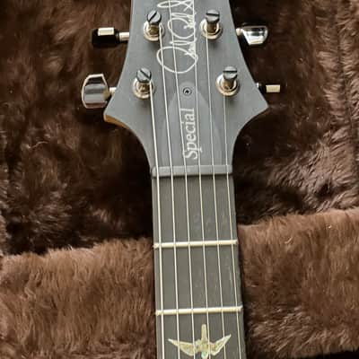 PRS Wood Library Special 22 2019 - Paul Reed Smith Fire Fade Korina Ebony Board image 4