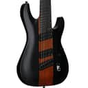 Schecter Rob Scallon C-8 Multi-Scale Electric Guitar, 8-String, Satin Dark Roast