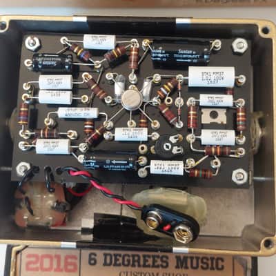 6 Degrees FX Rodeo Drive Overdrive 2010s v1 - Gold/Black image 2