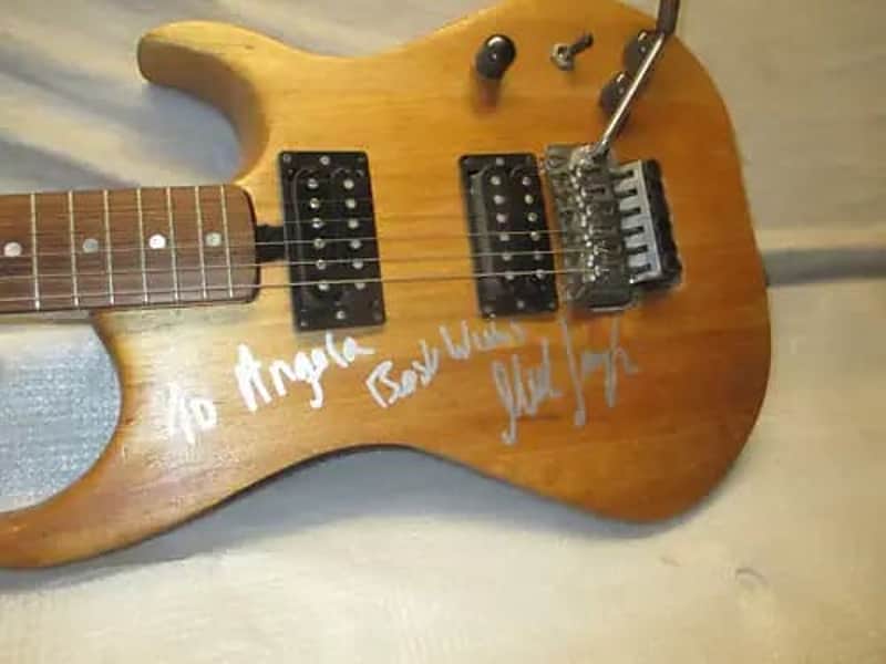 90's CUSTOM GUITAR with MICK TAYLOR AUTOGRAPH ROLLING STONES image 1