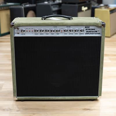 Amplified Nation Six String Sustain 50W 112 Combo – Moss Suede image 2