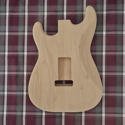 Woodtech Routing - 2 pc Alder HSS Stratocaster Body - Unfinished image 2