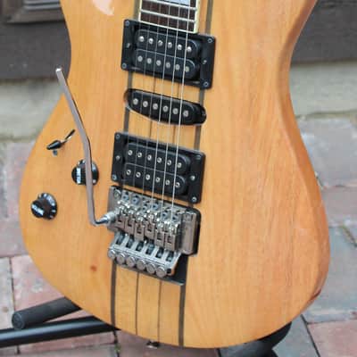 Douglas Super Strat, Floyd Rose, Left Handed 2000's - Natural image 1