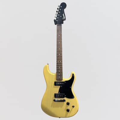 Immagine Fender Squier Paranormal Strat-O-Sonic Electric Guitar - Vintage Blonde - 9