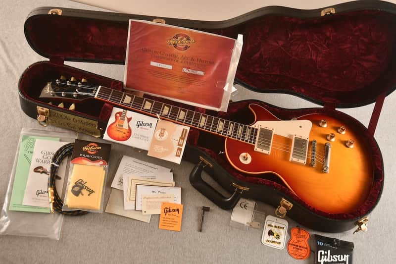 Gibson R8 1958 Reissue Plain Top Les Paul Electric Guitar (2006) #8 6250 image 1