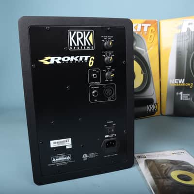KRK Rokit 6 G3 Powered Studio Monitors (Pair) with Boxes image 6