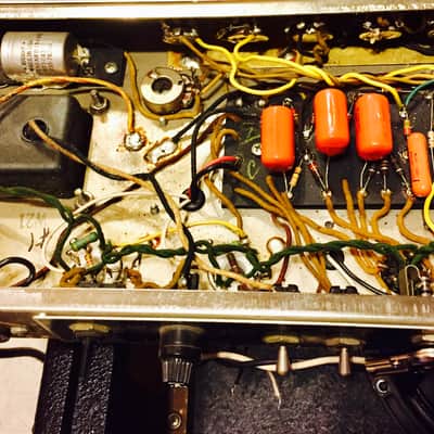 (Pete Anderson) 1965 Fender Blackface Deluxe (Heavily Modded) image 13