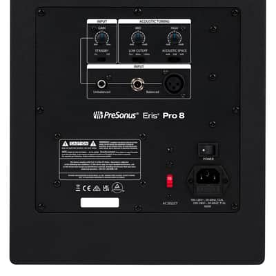 Presonus Eris Pro 8 Active 8" Coaxial 2-Way Powered Studio Monitor Speaker Bild 3