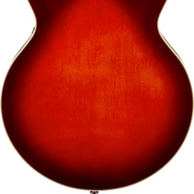Gretsch G2655 Streamliner Center Block Jr. Double-Cut Guitar with V-Stoptail, Laurel Fingerboard, Claret Burst image 4