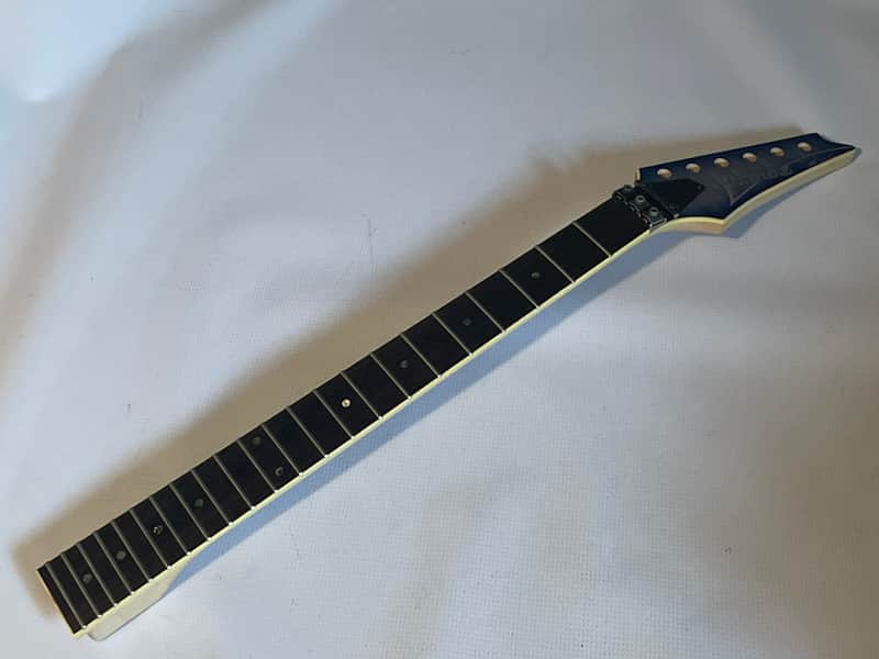 2007 Korean Ibanez S470DXQM Wizard II 22 Fret AANJ Guitar Neck (Blue Moon Burst) image 1