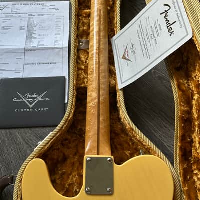 2006 Fender 1951 Nocaster Highly Figured AA Birdseye Maple Neck with COA & Case image 18