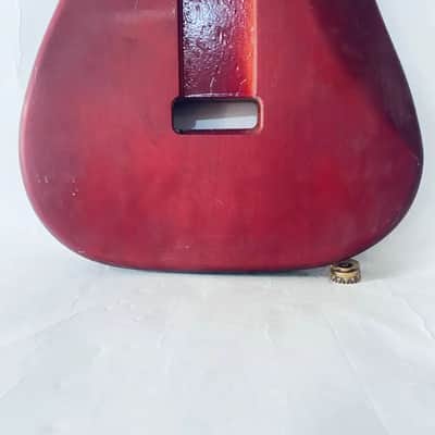Tiger Maple Top Custom Red Burst Stratocaster Strat Style Guitar Body image 8