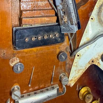 1965 Gibson Firebird Non-Reverse P90  Omar Kent Dykes COA image 22