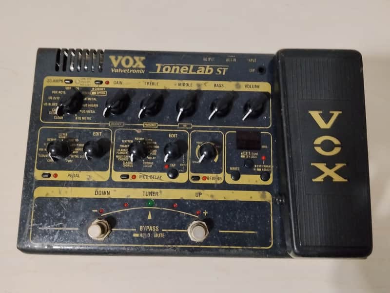Vox Valvetronix ToneLab ST Multi-Effects Pedal | Reverb Vox Valvetronix ToneLab ST Multi-Effects Pedal | Reverb