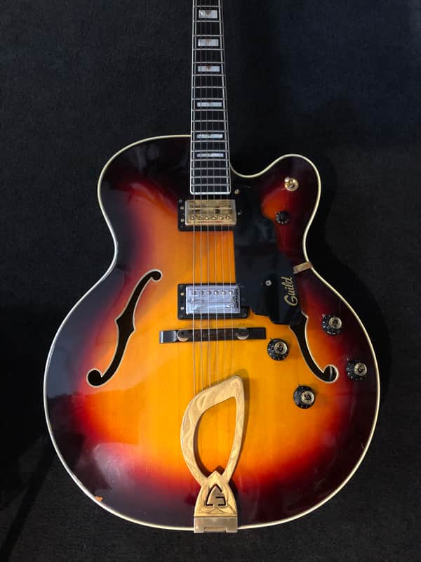 1972 Guild X-500 Hollow Body w/Hard Case image 1