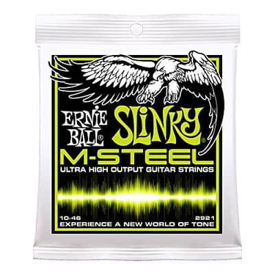 Ernie Ball M-Steel Regular Slinky Set, .010 - .046 image 1