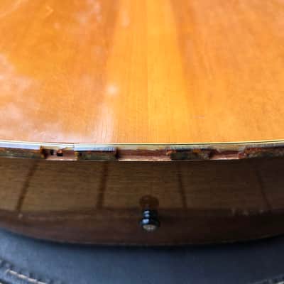 Vintage 1970's Gibson J-50 Deluxe Acoustic Guitar Project w/ Softshell Case! image 5