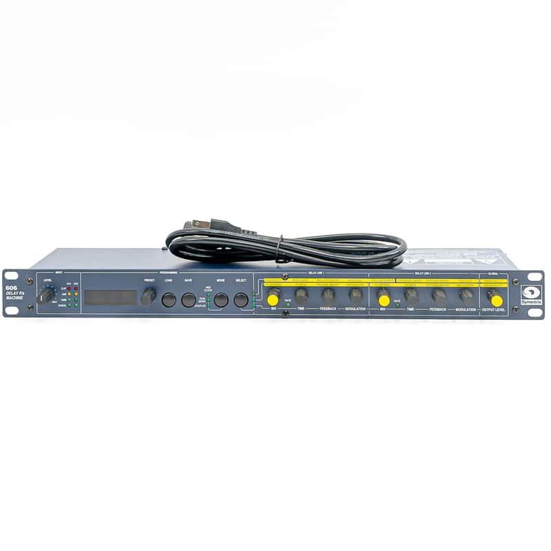 Symetrix 606 Delay F/X Machine - Stereo Rackmount Studio Delay image 1