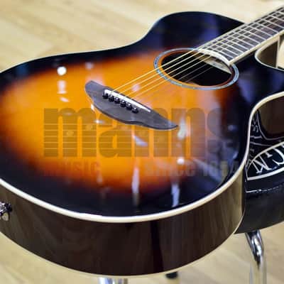 Yamaha APX600 Old Violin Sunburst Concert Electro Acoustic Guitar image 8