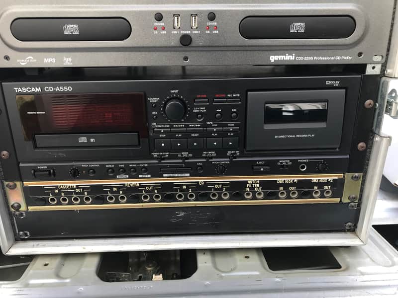 TASCAM A550 Professional CD Player/Cassette Recorder image 1