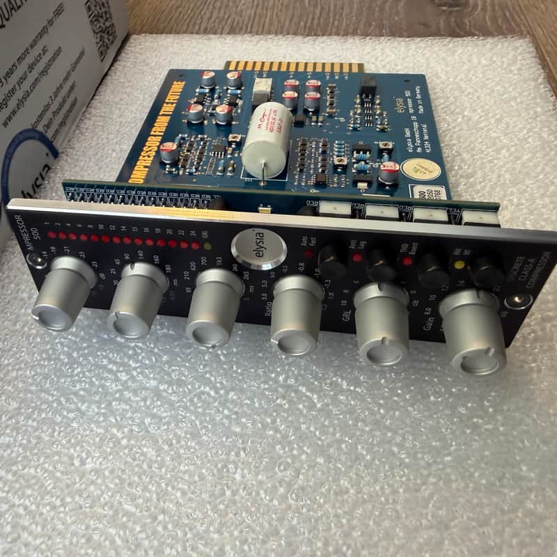 Elysia mpressor 500 Mono 500 Series Compressor Module