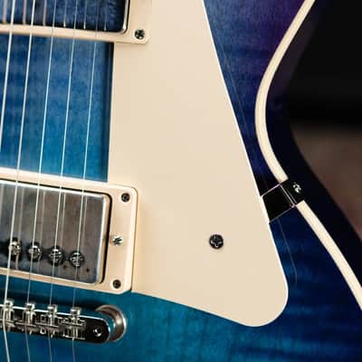 Gibson Les Paul Standard '60s Figured Top Electric Guitar - Blueberry Burst with Hardshell Case image 12