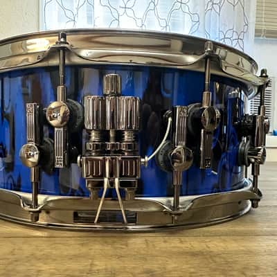 Sonor SQ2 Medium Maple Late 2000 - Blue Tribal image 1