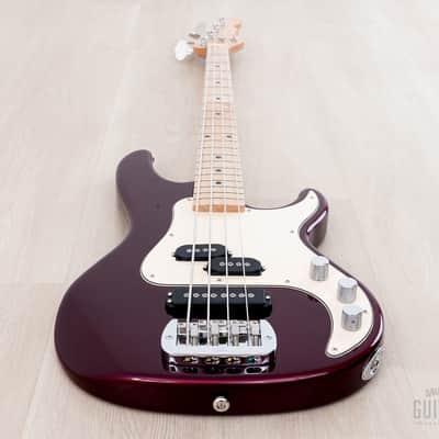 2025 G&L SB-2 PJ Electric Bass Guitar Ruby Red Metallic w/ CoA, Leo Fender image 11