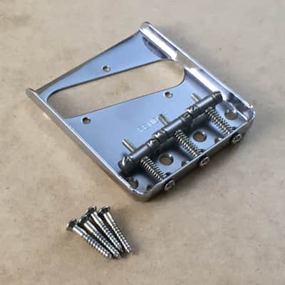 Fender Stamped 60s-80s Reissue Tele Guitar 6 String Telecaster Ashtray Bridge NOS Relic Tele image 8