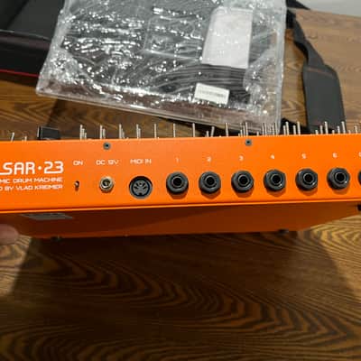 Soma Laboratory Pulsar-23 Organismic Drum Machine 2017 - Present - Orange image 2