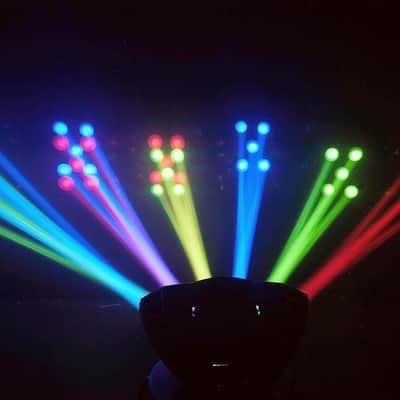 (2) Chauvet Derby X DMX-512 Multi Colored LED Light Effects, DJ Party Lighting image 11