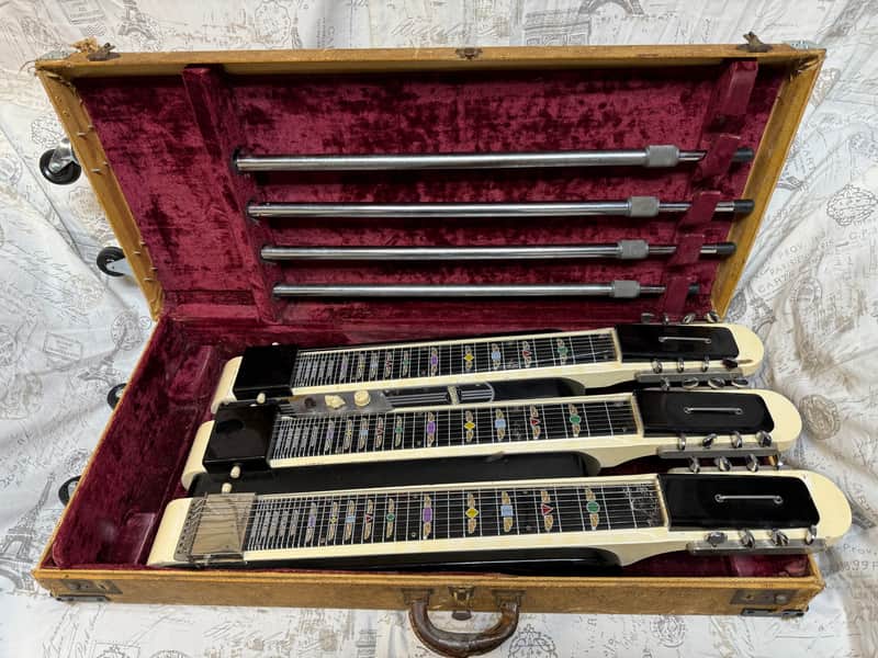 National Grand Console 1052 Triple Neck Lap Steel 1953-1961 image 1