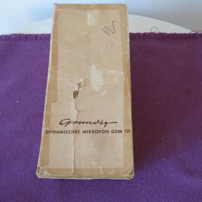 Grundig / Sennheiser  GDM 121   Dynamic Microphone 1960s image 7