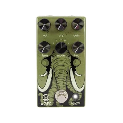 Walrus Audio Ages Five-State Overdrive 2020 - Present Olive Green image 1