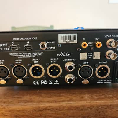 Lynx Hilo Reference A/D D/A Converter System 2010s - Black image 2